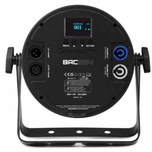 beamZ Pro Bac334 Foco Led 12 x 10W Rgbwa-Uv [3]