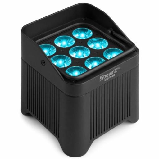 beamZ Pro Bbp48 Foco Led UpLight con Batería 9 x 15W Rgbwa-Uv IP65