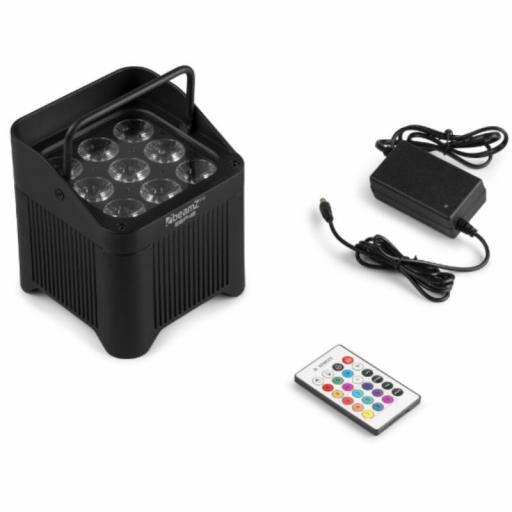 beamZ Pro Bbp48 Foco Led UpLight con Batería 9 x 15W Rgbwa-Uv IP65 [4]