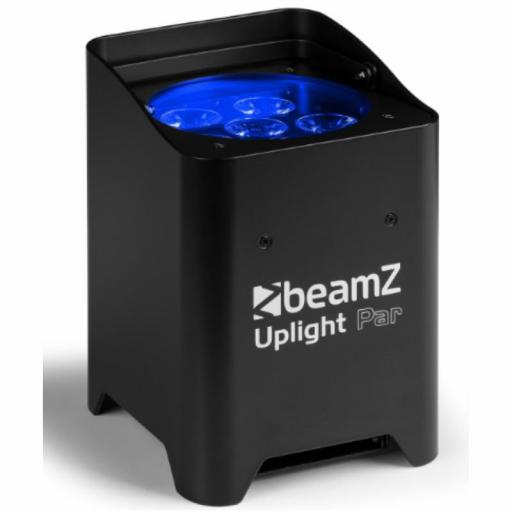 beamZ Bbp62 Foco Led UpLight 6 x 12W Rgbwa-UV con Batería Recargable Ip65 (6 unidades + Flight Case) [4]