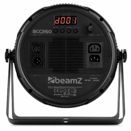 beamZ Bcc260 Foco Led 27 x 6W Rgbaw-Uv [3]