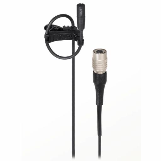 Audio-Technica BP899cW Micrófono de Solapa Omnidireccional de Condensador