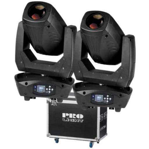 ProLight Bsw 200 Led Cabeza Móvil (2 uds. + Flight Case) [0]
