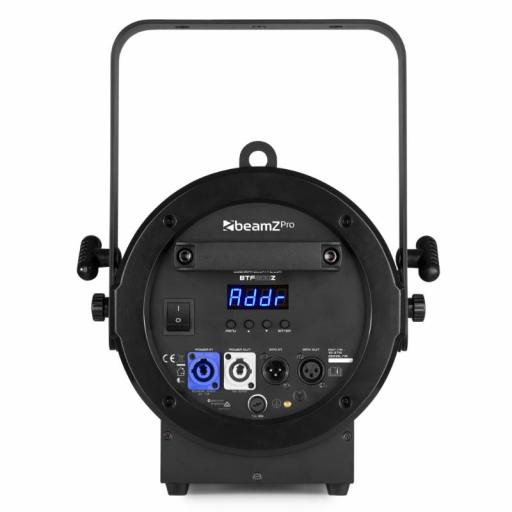 beamZ Pro Btf200Z Foco Fresnel Led Cob 200W Blanco Cálido Zoom [1]