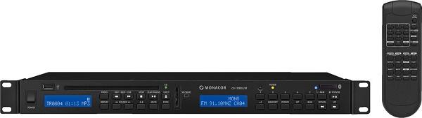 Monacor Cd-112Rds/Bt Reproductor Cd/Mp3 con radio