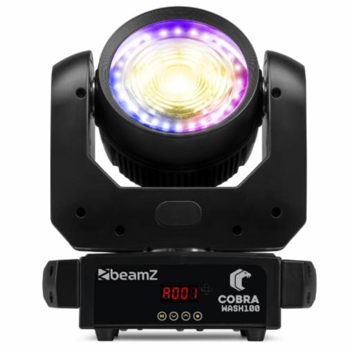beamZ Cobra Wash100 Cabeza Móvil Led 100W Blanco Frío/Blanco Cálido [0]