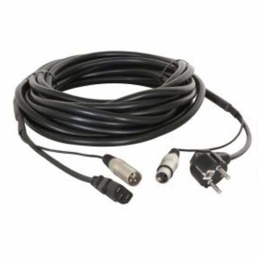 Pd Connex Cx02-20 Cable de Señal Audio Shuko/Xlr3 H - IEC H/Xlr3 M (20 metros) [1]
