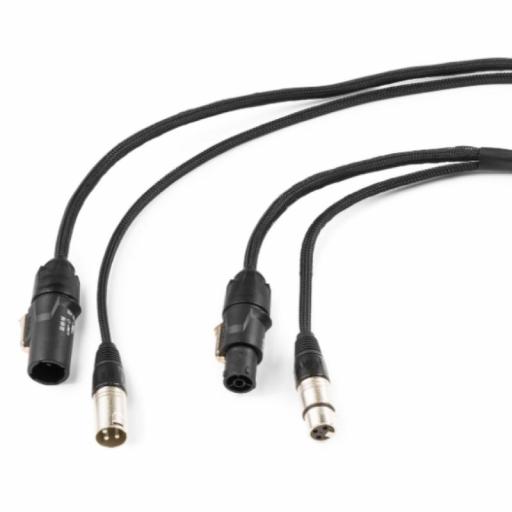 Pd Connex Cx07-0.50 Cable Combi Dmx/Alimentación Powercon/Xlr3M - Powercon/Xlr3H (0.50 m.) [1]