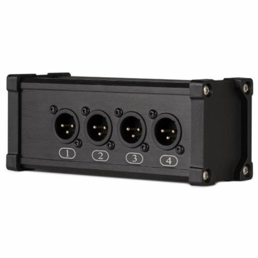 Pd Connex Cx185 Caja de Conexión de RJ45 a 4 Xlr3 Macho [2]