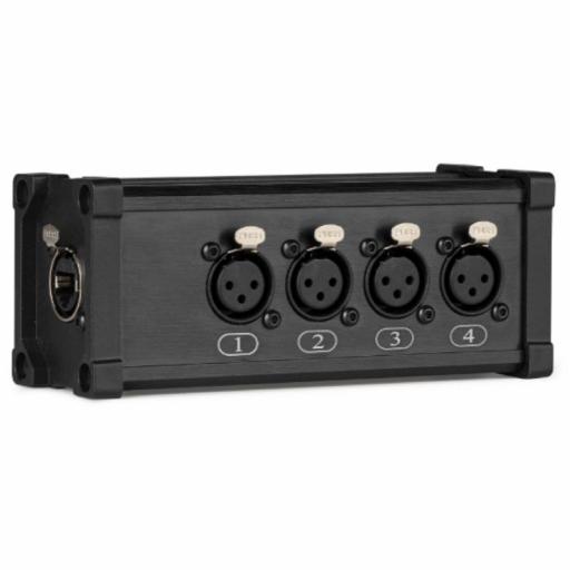 Pd Connex Cx187 Caja de Conexión de RJ45 a 4 Xlr3 Hembra [1]