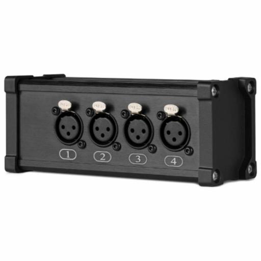 Pd Connex Cx187 Caja de Conexión de RJ45 a 4 Xlr3 Hembra [2]