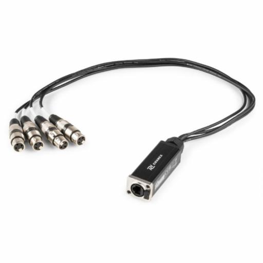 Pd Connex Cx192 Splitter RJ45 a 4 Xlr3 Hembra [1]