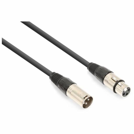 Vonyx Cx350-3 Cable Dmx Xlr3/M - Xlr3/H (3 metros)
