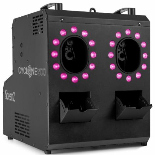beamZ Cyclone200 Máquina de Humo y Burbujas con Led [0]