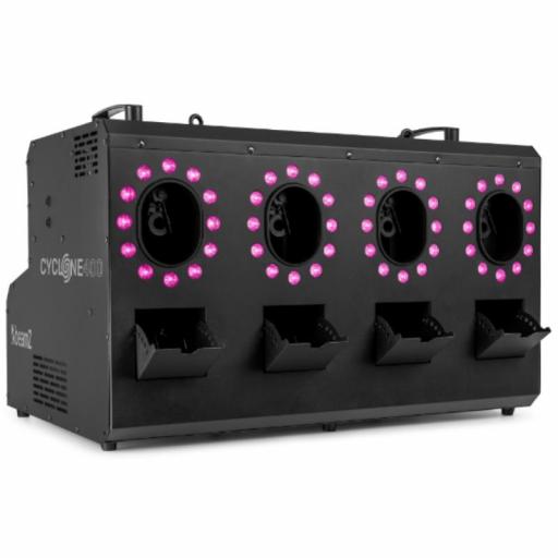 beamZ Cyclone400 Máquina de Humo y Burbujas con Led [0]
