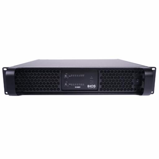 iHos D3600 Etapa de Potencia Clase D 2 x 3600W @4 Ohms