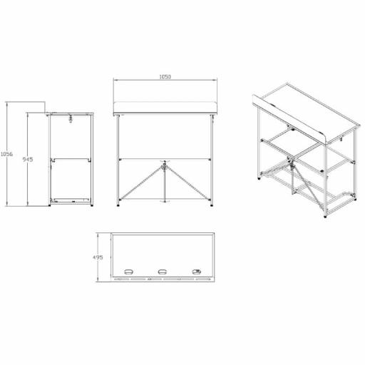 Vonyx Dbf105 Cabina Plegable para Dj [6]