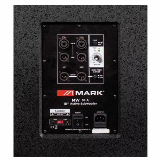 Mark Disco 10 Sistema de Sonido Amplificado 2600W [2]