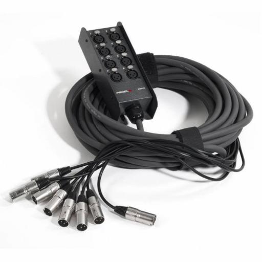 Proel Ebn8 Manguera de Audio con Cajetín 8 In (15 metros)