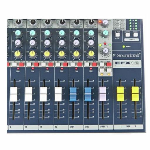 Soundcraft Efx12 Mezclador de Audio [6]