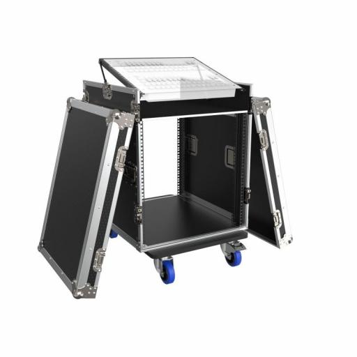 Triton Blue Fc Rack 10-12U Flight Case Combinado 12+10U [0]