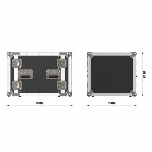 Triton Blue Fc Rack 10U Flight Case [3]
