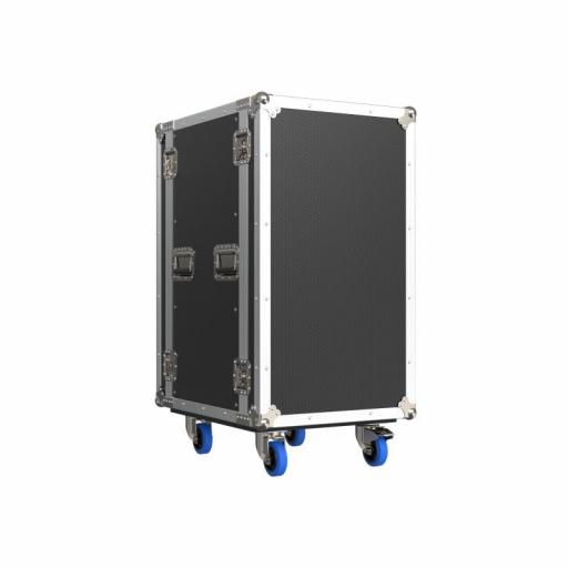 Triton Blue Fc Rack 20U Flight Case con Ruedas