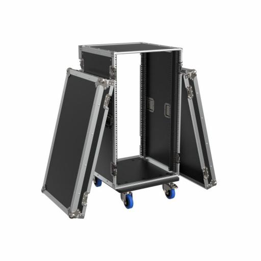 Triton Blue Fc Rack 20U Flight Case con Ruedas  [1]