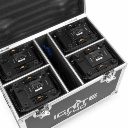 beamZ Pro Fc74014 Flight Case para 4 Uds. Ignite740 [3]