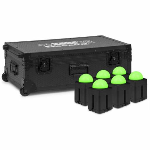 beamZ Pro Fcc30 Flight Case para 6 Uds. Kube20 [2]