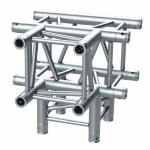 Fantek Fg29Q C490 Esquina en T 4 Vías para Truss Cuadrado 290 x 290 mm