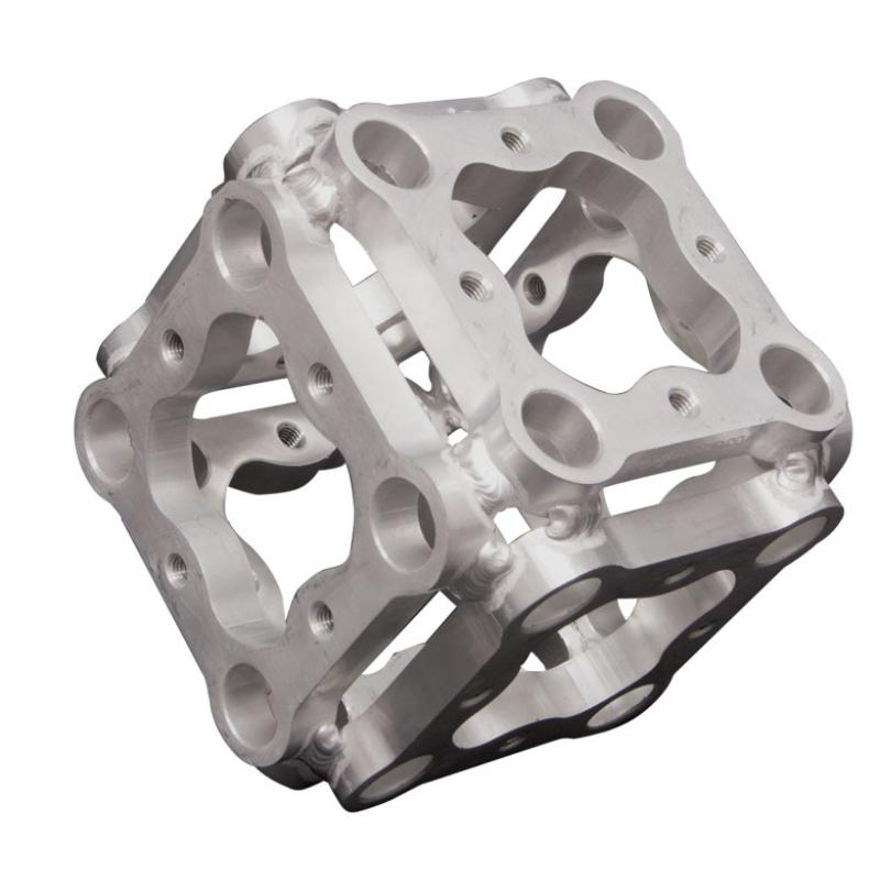 Fantek Fk11 Box Plateado Cubo de Unión para Mini-Truss