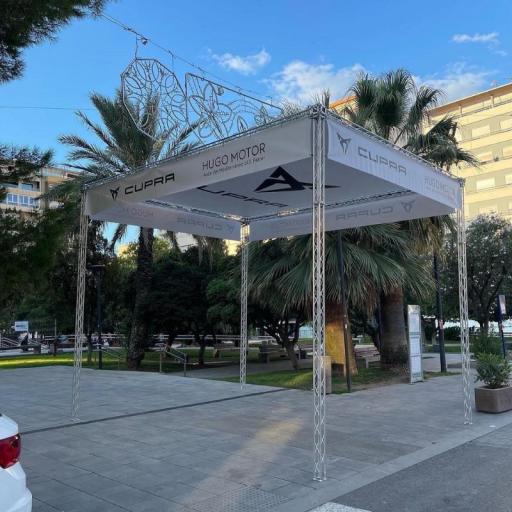 Fantek Fk 11 Plateado Mini-Truss Cuadrado 112 x 112 mm [1]
