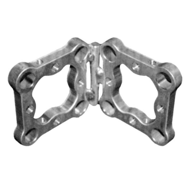 Fantek Fk11 Book Plateado Bisagra de Unión para Mini-Truss