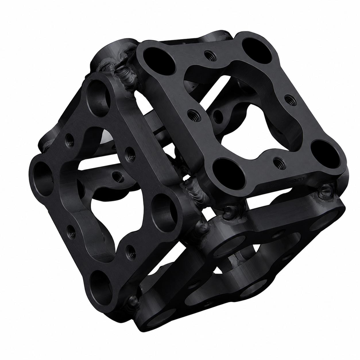 Fantek Fk11 Box Negro Cubo de Unión para Mini-Truss