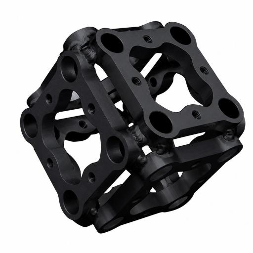 Fantek Fk11 Box Negro Cubo de Unión para Mini-Truss