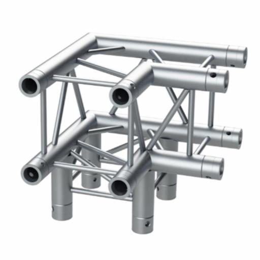 Fantek Fk25Q C390 Esquina 3 Vías 90º para Truss Cuadrado 250 x 250 mm [1]
