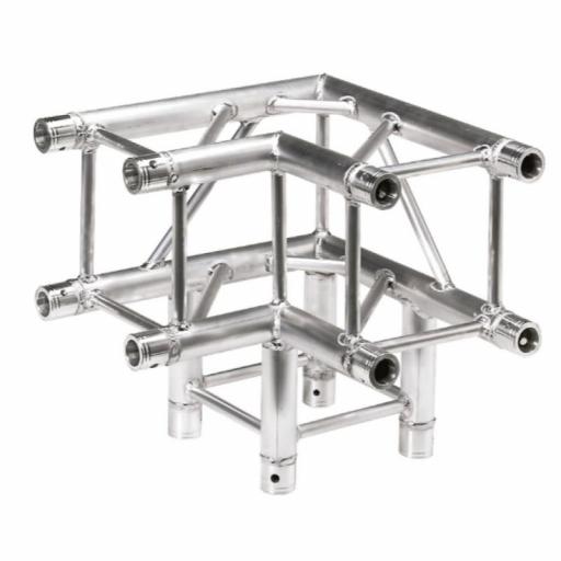 Fantek Fk25Q C390 Esquina 3 Vías 90º para Truss Cuadrado 250 x 250 mm