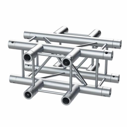 Fantek Fk25Q CX490 Esquina en Cruz 4 Vías para Truss Cuadrado 250 x 250 mm