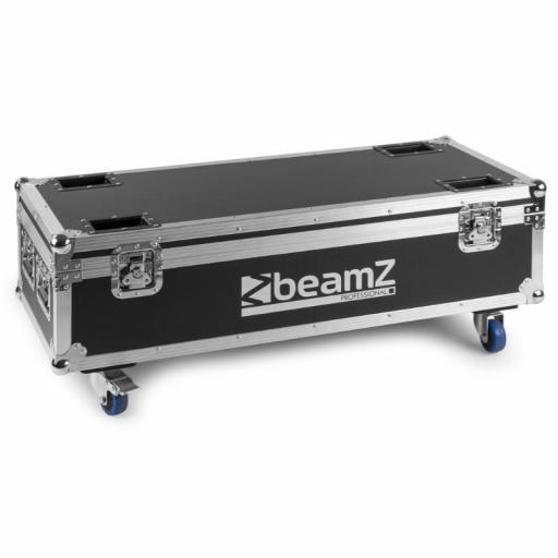 beamZ Pro Fl4 Flight Case para 4 Uds. Star-Color 240/360 [1]