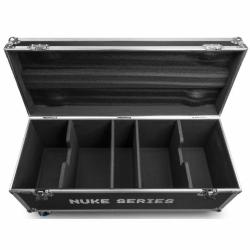 beamZ Pro Flcnl04 Flight Case para 4 Uds. Nuke [1]