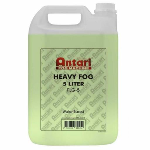 Antari Flg-5 Líquido de Humo Denso Disipación Media (5 litros)