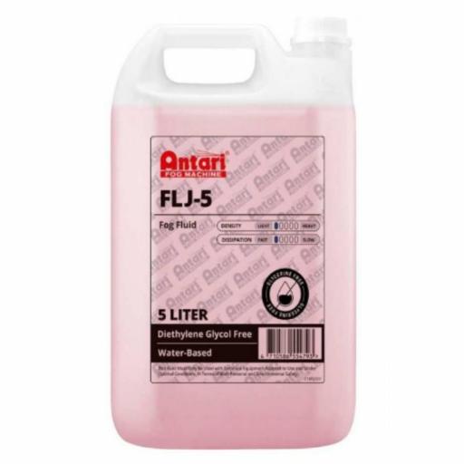 Antari Flj-5 Líquido de Humo Extra Baja Densidad Disipación Rápida (5 litros)