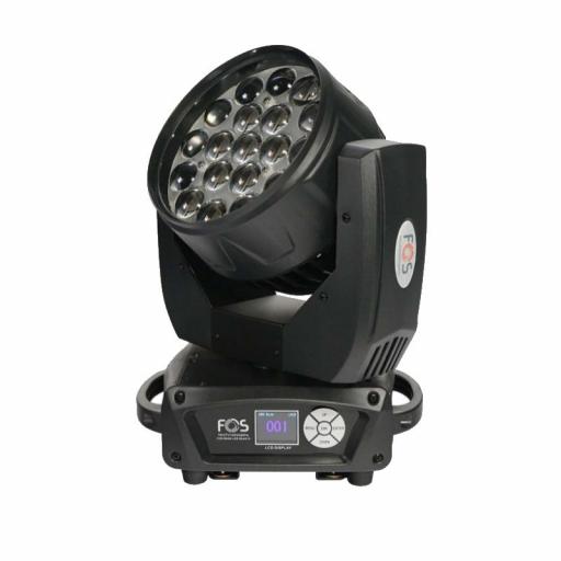 Fos Wash Led Quad III Cabeza Móvil Led 19 x 15W Rgbw [1]