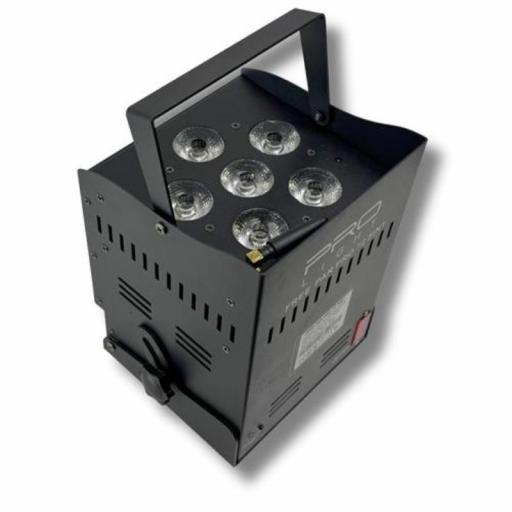Prolight Free Par Pro 72 IR 5-in-1 Foco Led 6 x 12W Rgbwa (Pack 8 uds. + Flight Case) [2]