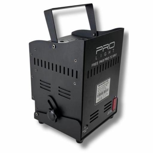 ProLight Free Par Pro 72 Ir Black Foco Led a Batería 6 x 12W Rgbwa [4]