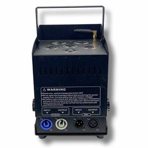 Prolight Free Par Pro 72 IR 5-in-1 Foco Led 6 x 12W Rgbwa (Pack 8 uds. + Flight Case) [4]