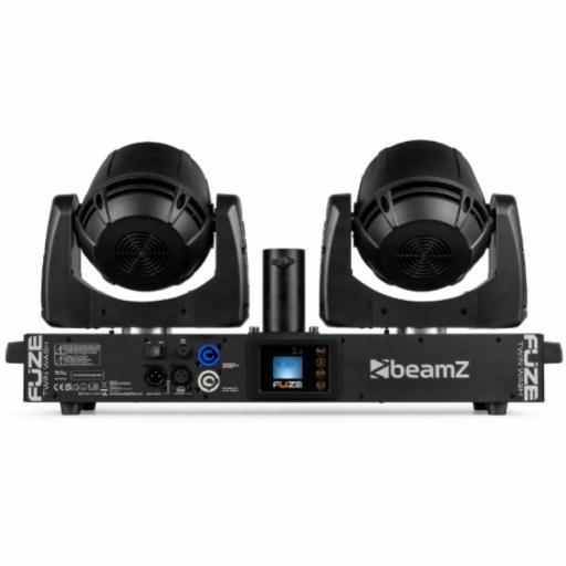 beamZ Fuze Twin Wash Barra con 2 Cabezas Móviles Led 6 x 12W Rgbw [3]