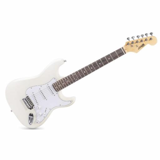 Max GigKit Pack de Guitarra Eléctrica Strato Blanco [1]