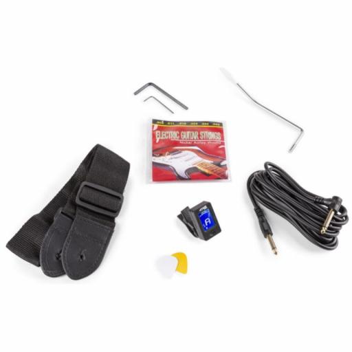 Max GigKit Pack de Guitarra Eléctrica Strato Negro [3]